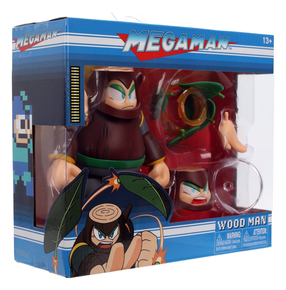 Mega Man figurine Wood Man 11 cm