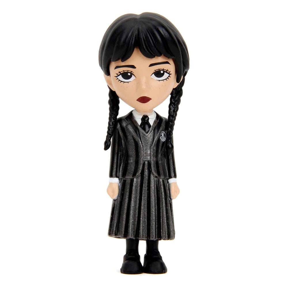 Wednesday pack 4 figurines Diecast Nano Metalfigs Wave 1 4 cm