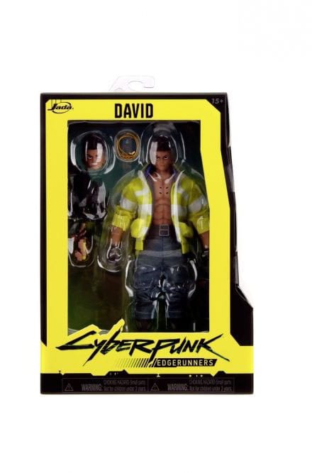 Cyberpunk: Edgerunners figurine Diecast David 15 cm