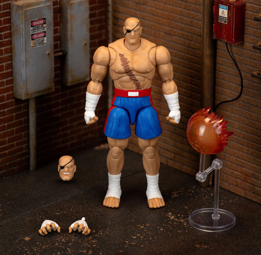 Ultra Street Fighter II: The Final Challengers figurine 1/12 Sagat 19 cm