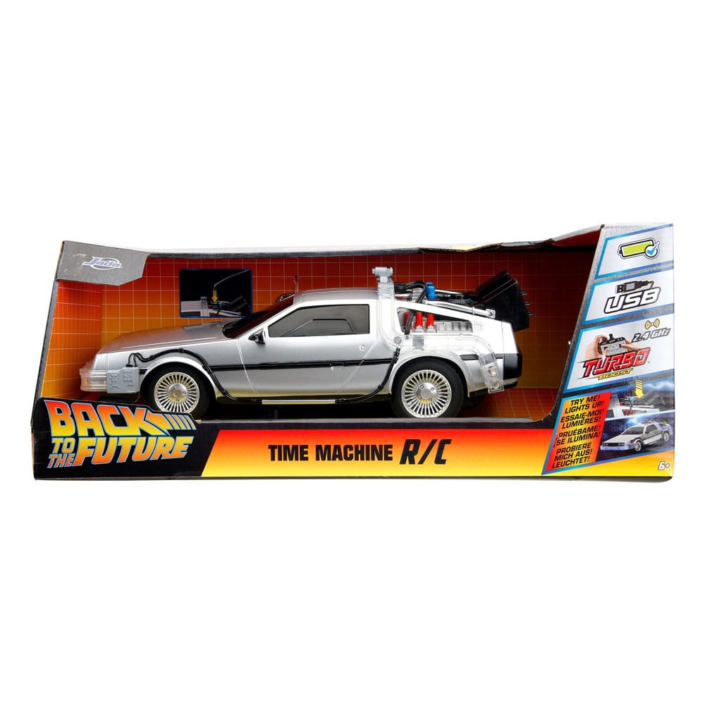 Retour vers le Futur véhicule 1/16 RC Time Machine contrôle infrarouge