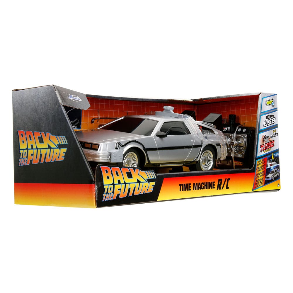 Retour vers le Futur véhicule 1/16 RC Time Machine contrôle infrarouge