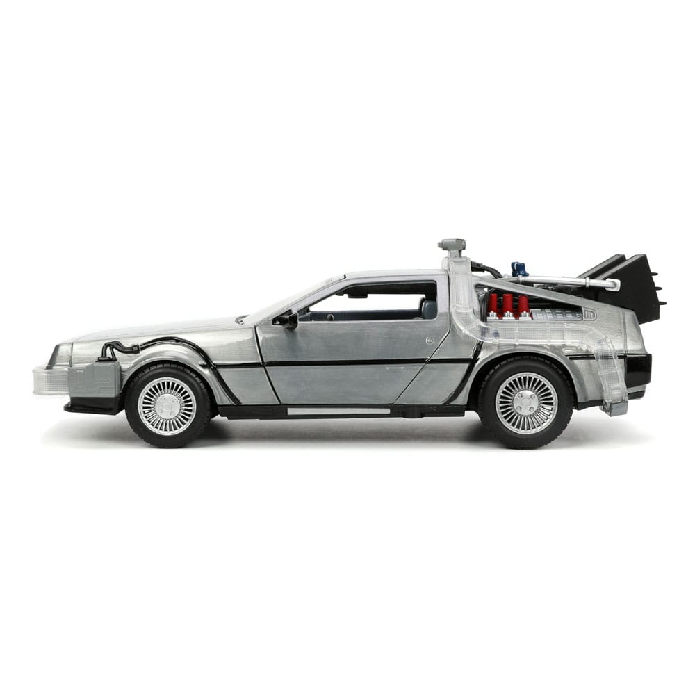Back to the Future 1/24 Hollywood Rides Back to the Future 1 Time Machine