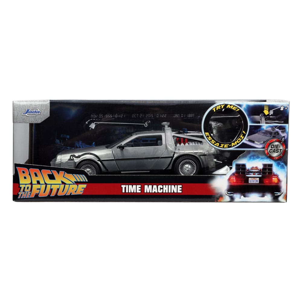 Back to the Future 1/24 Hollywood Rides Back to the Future 1 Time Machine
