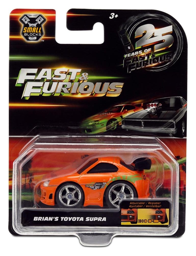 Fast & Furious Véhicule de construction 1:43 Small Blocks 6 cm