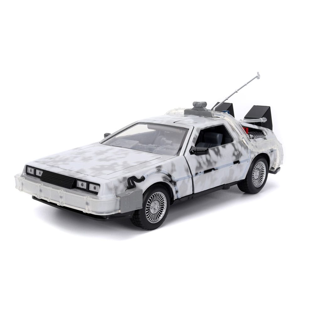 Retour vers le Futur 1/24 Véhicule Time Machine Frost