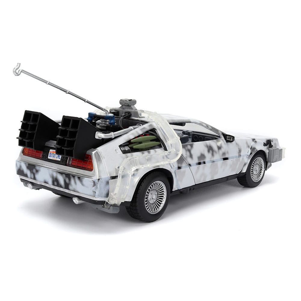 Retour vers le Futur 1/24 Véhicule Time Machine Frost