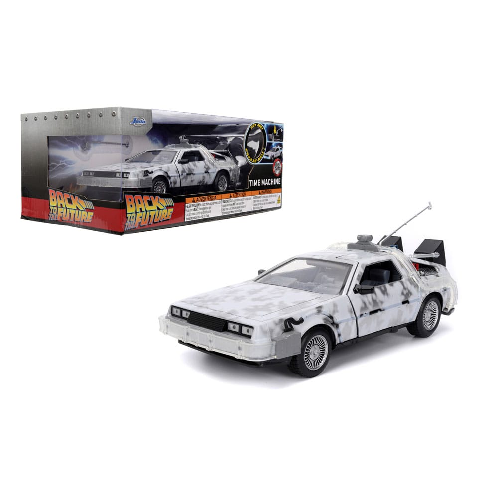 Retour vers le Futur 1/24 Véhicule Time Machine Frost