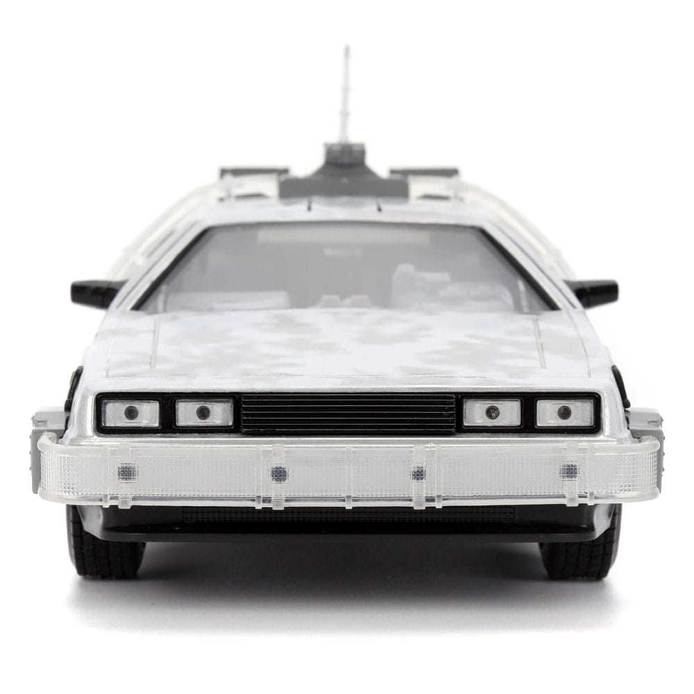 Retour vers le Futur 1/24 Véhicule Time Machine Frost