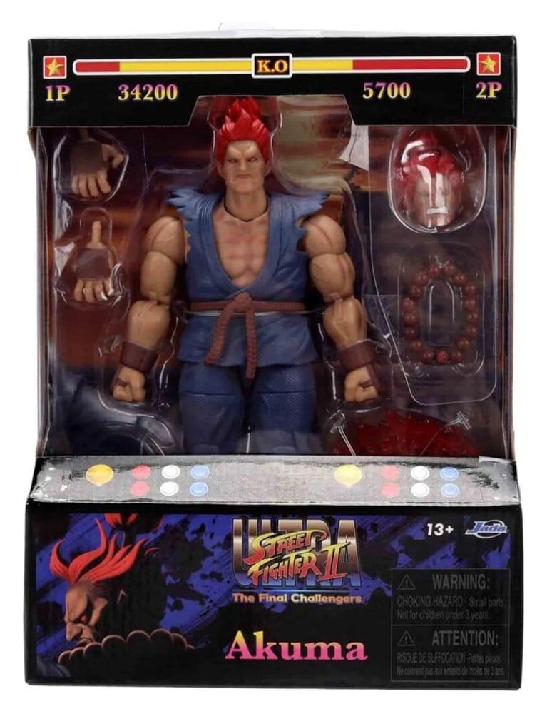 Street Fighter II figurine Akuma 15 cm