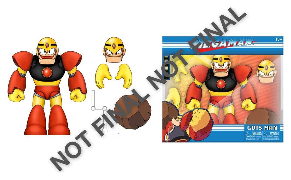 Mega Man figurine Guts Man 15 cm