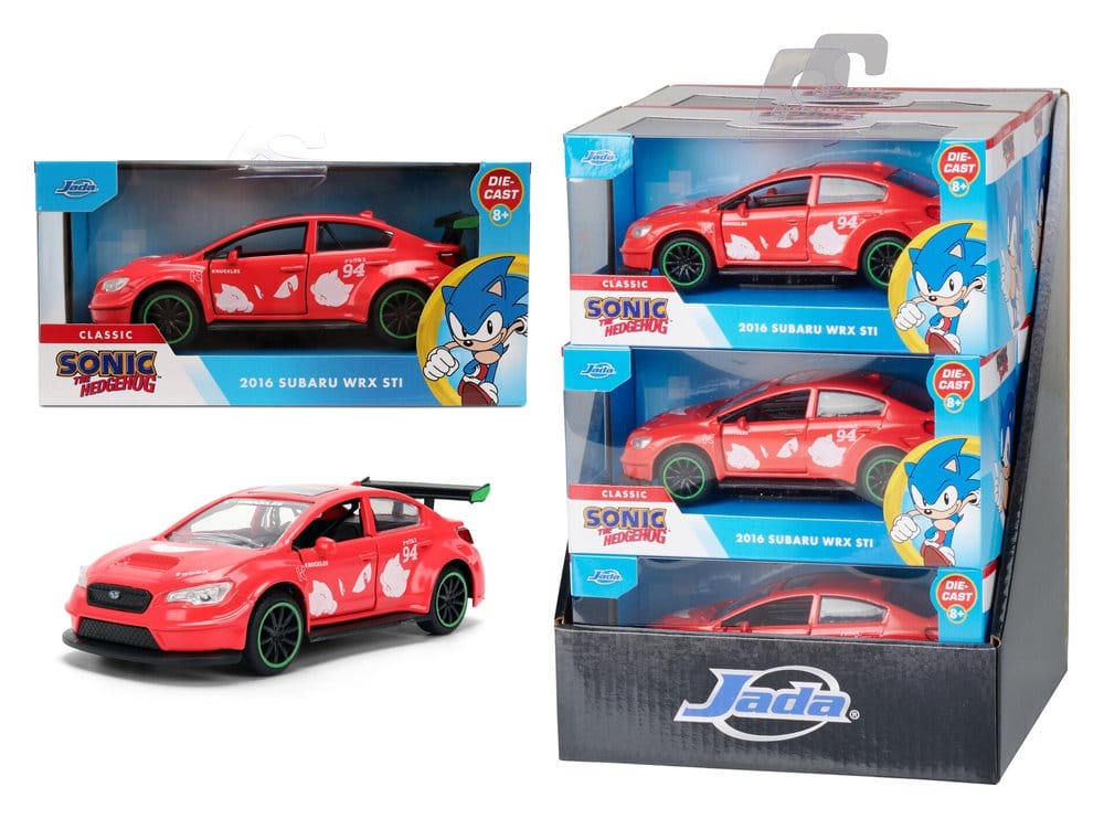 Sonic assortiment Véhicule 1:32 Knuckles 2016 Subaru WRX STI (6)