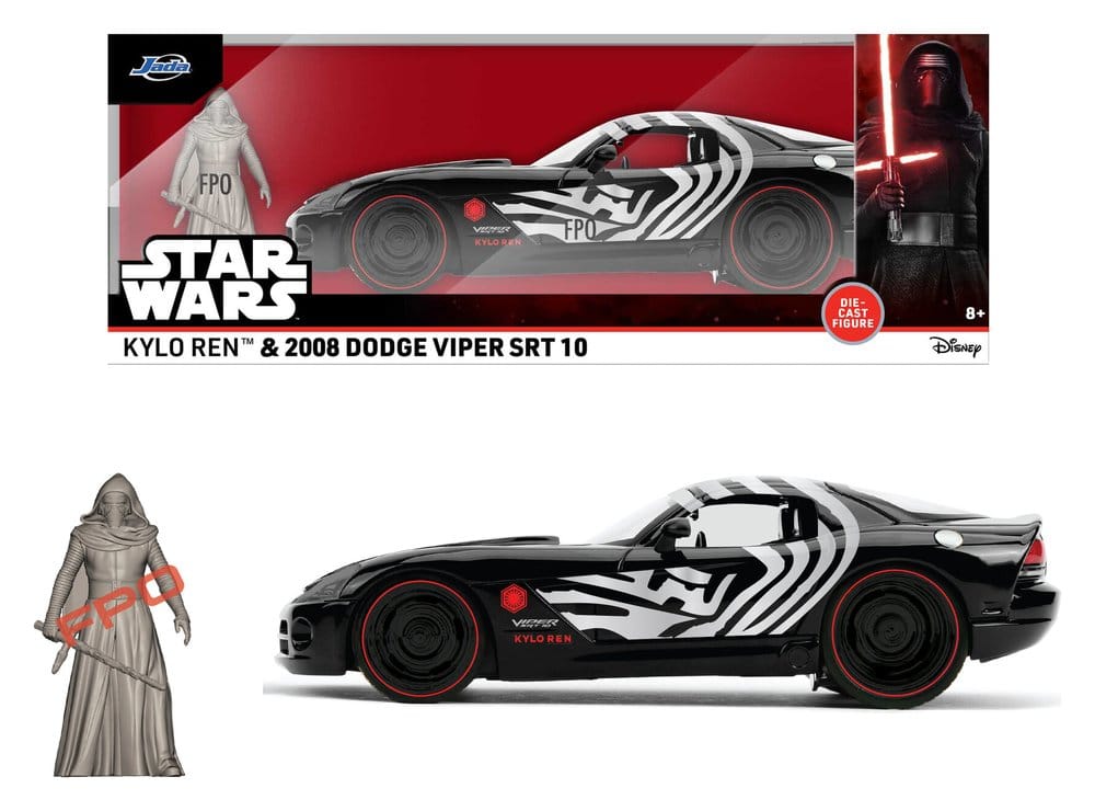 Star Wars Véhicule 1:24 Kylo Ren Dodge Viper SRT10 2008