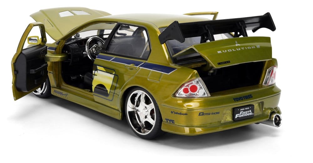 Fast & Furious Véhicule 1/24 Anniversary Mitsubishi 9 cm
