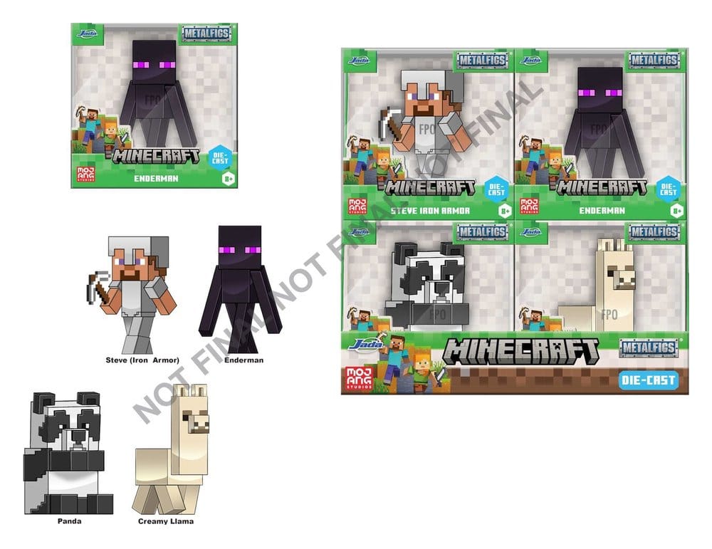 Minecraft présentoir figurines mini Wave 6 7 cm (12)
