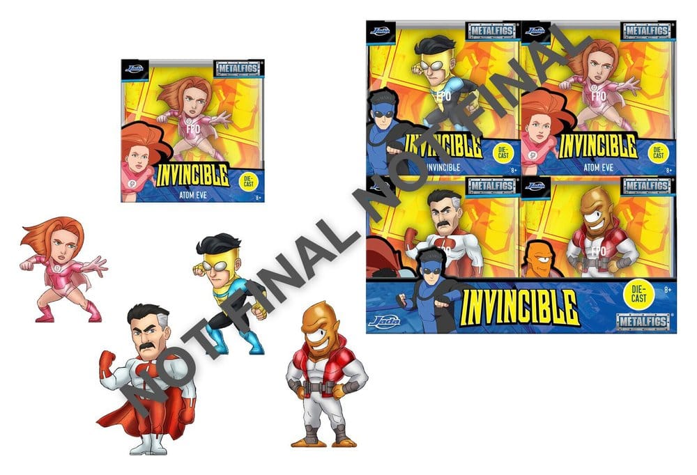 Invincible présentoir figurines mini Wave 1 6 cm (12)
