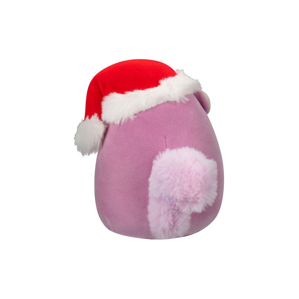 Squishmallows peluche Allina the Plum Squirrel with Santa Hat 12 cm