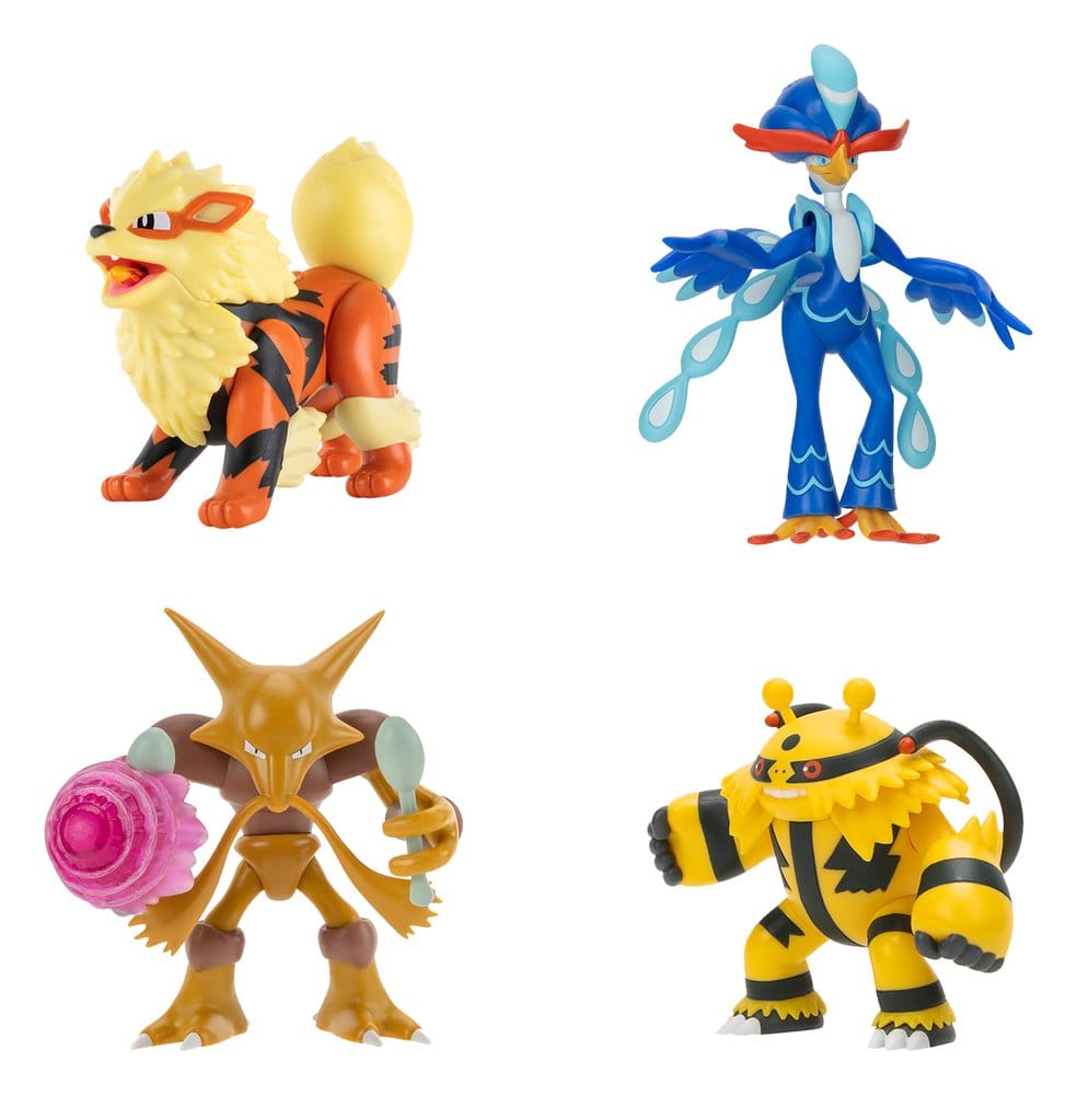 Pokémon Battle Feature Figure assortiment (4) figurines ver. 20