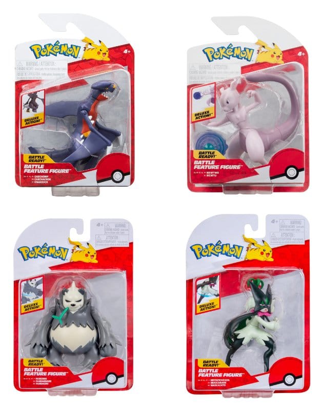 Pokémon Battle Feature Figure assortiment (4) figurines ver. 21