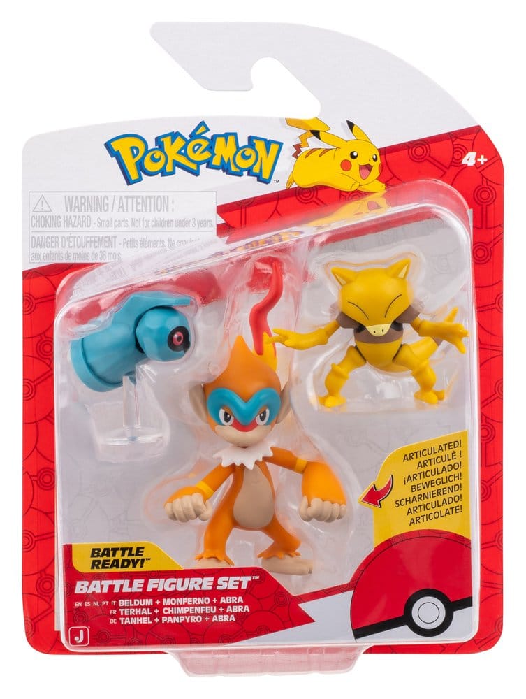Pokémon Battle Figure assortiment (4) figurines 3-Pack ver. 25