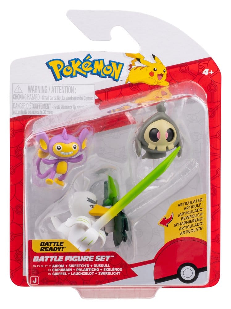 Pokémon Battle Figure assortiment (4) figurines 3-Pack ver. 25