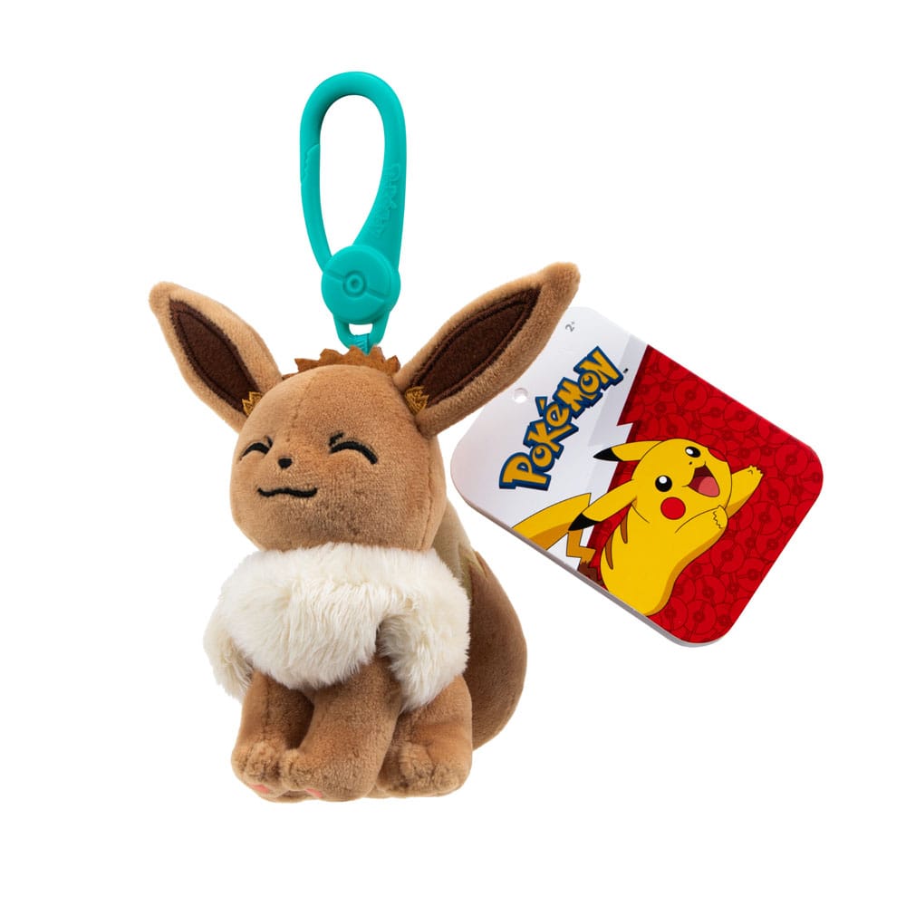 Pokémon assortiment peluches & porte-clés Clip On 10 cm (6)