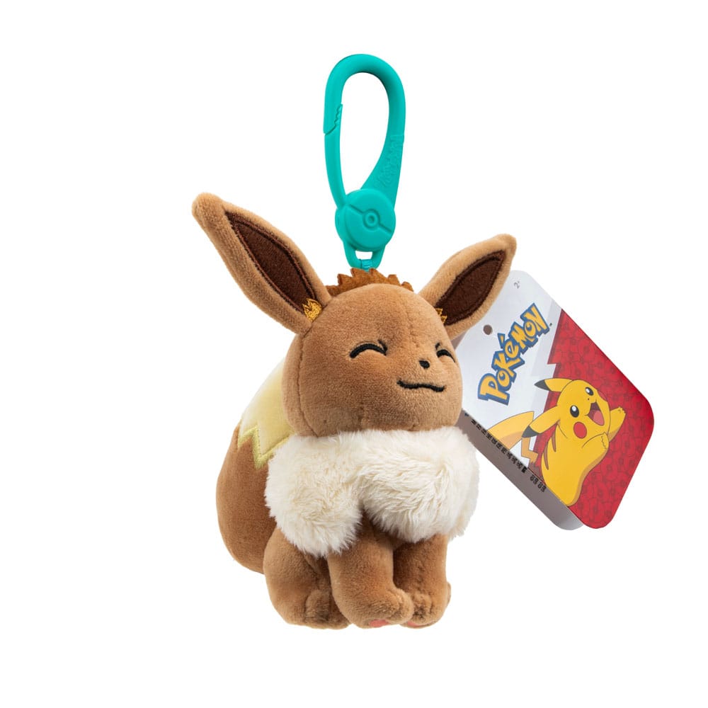 Pokémon assortiment peluches & porte-clés Clip On 10 cm (6)