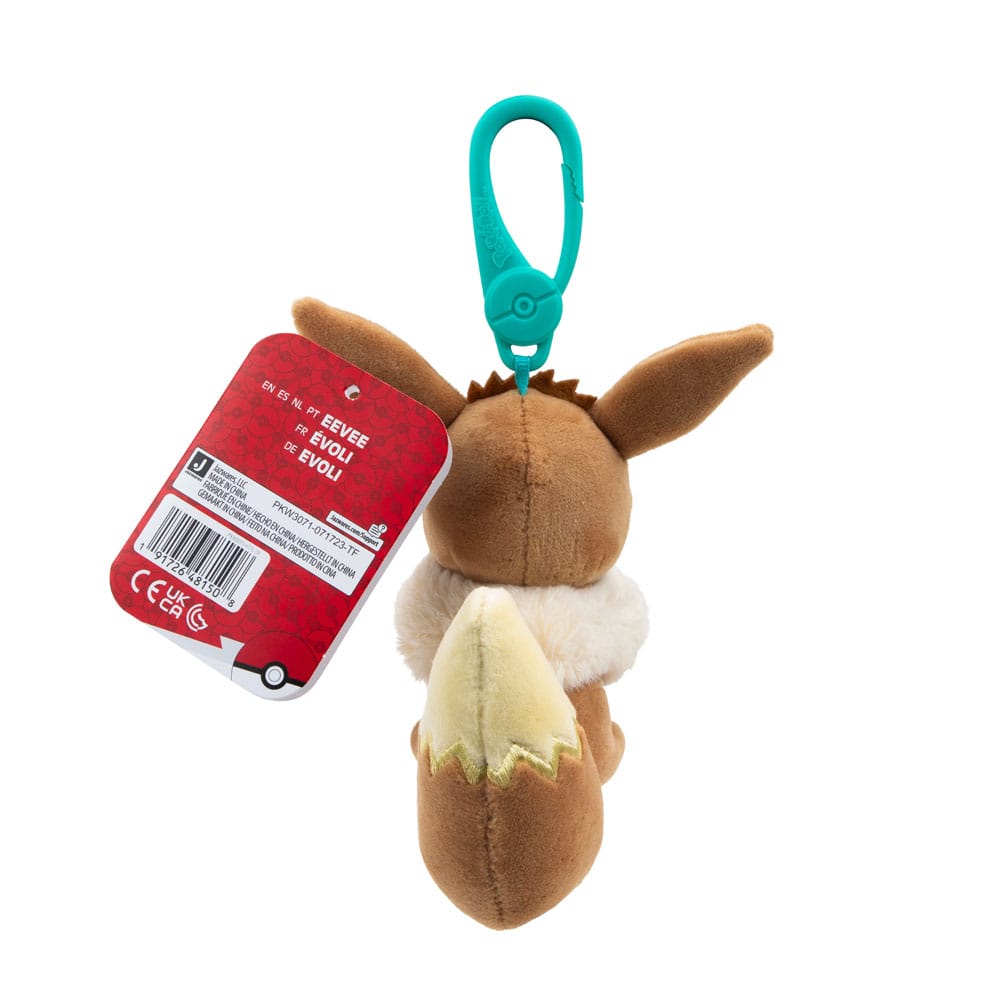Pokémon assortiment peluches & porte-clés Clip On 10 cm (6)
