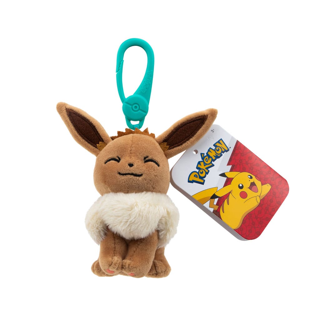 Pokémon assortiment peluches & porte-clés Clip On 10 cm (6)