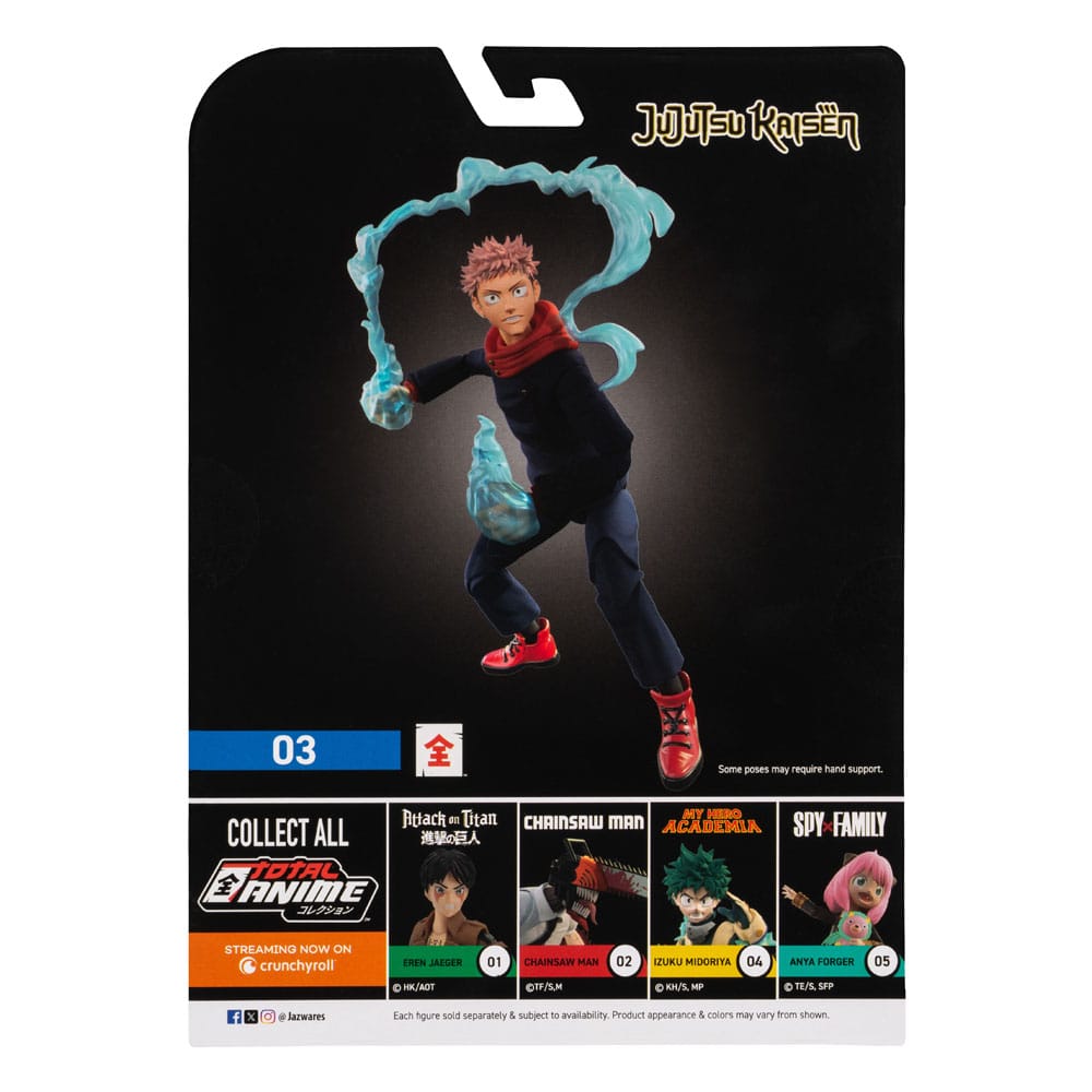 Jujutsu Kaisen figurine Total Anime Juji Itadori 17 cm