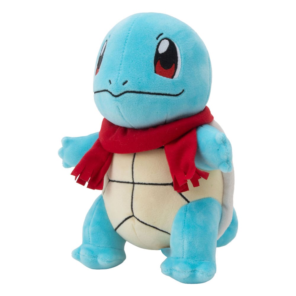 Pokémon peluche Carapuce avec écharpe 20 cm