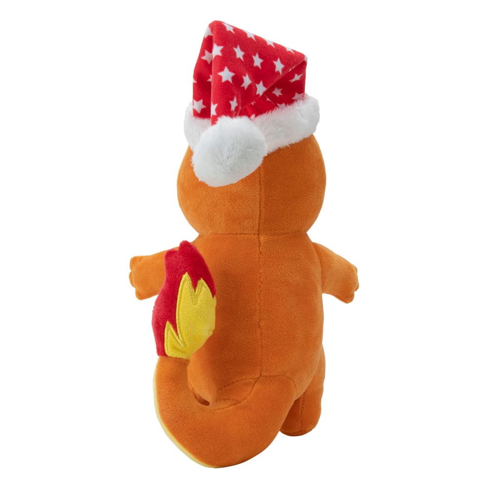 Pokémon peluche Salamèche Bonnet de Noël 20 cm