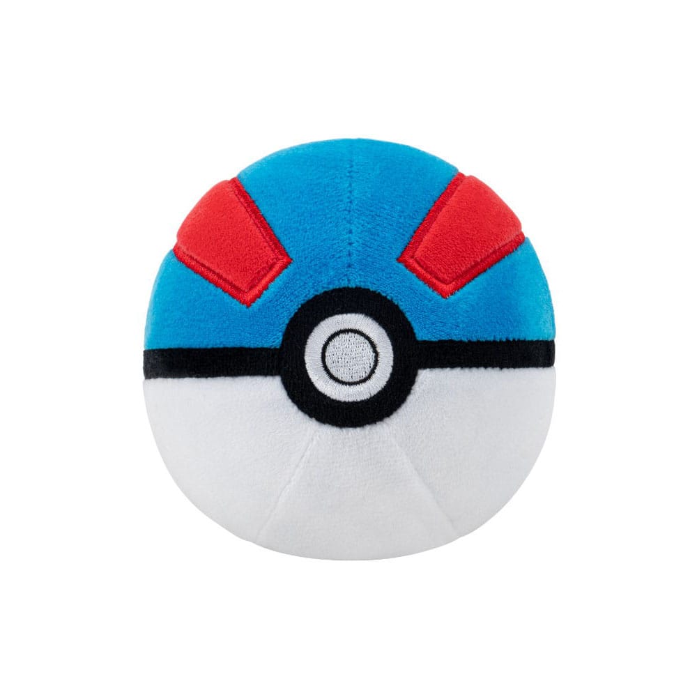 Pokémon peluche Pokeball Version 1 10 cm assortiment (6)