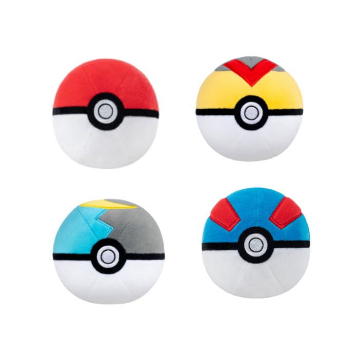Pokémon peluche Pokeball Version 6 10 cm assortiment (6)