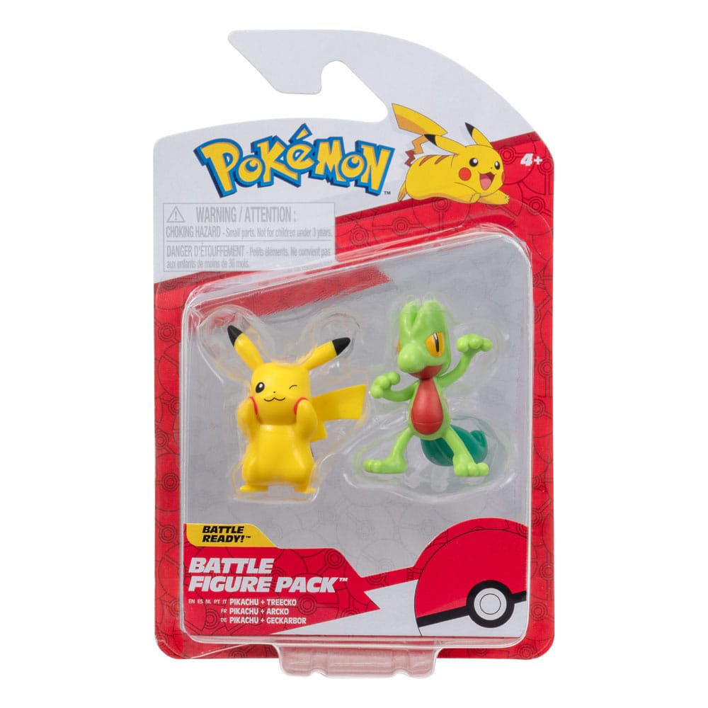 Pokémon pack 2 figurines First Partner Battle Figure Set Arcko & Pikachu #8