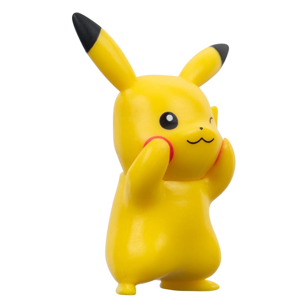Pokémon pack 3 figurines Battle Figure Set Pikachu #8, Perrserker, Hawlucha 5 cm