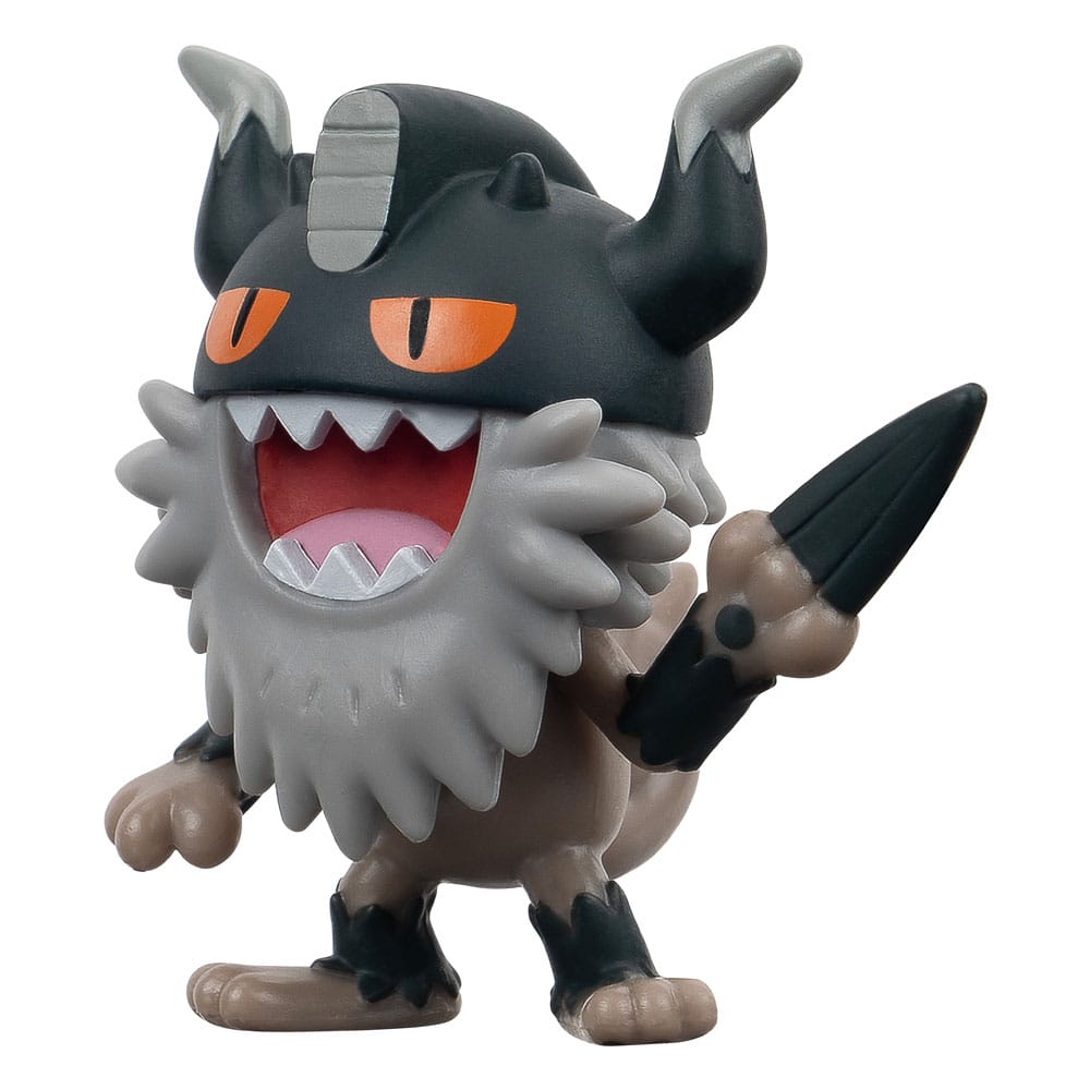 Pokémon pack 3 figurines Battle Figure Set Pikachu #8, Perrserker, Hawlucha 5 cm
