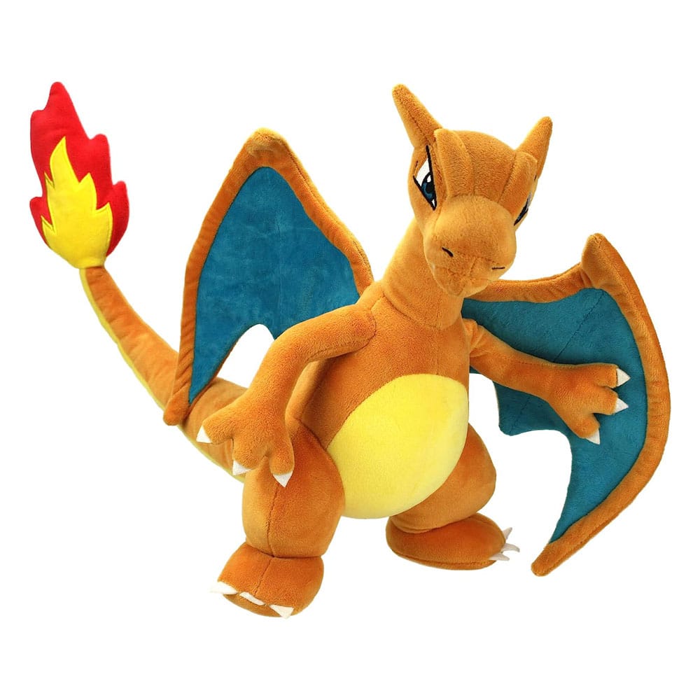 Pokémon - Kanto Starter - Final Evolution - Peluche Dracaufeu 30cm