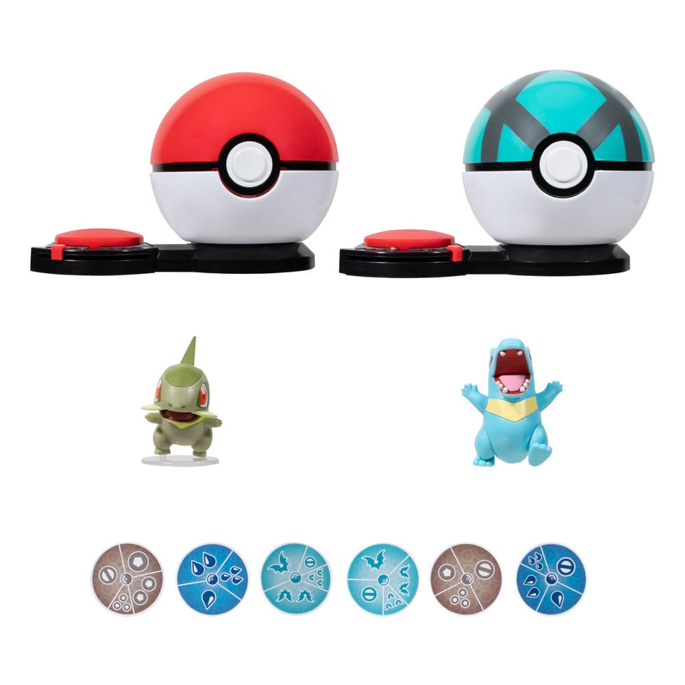 Pokémon Jeu d'attaque surprise Togetic & Poké Ball vs. Kaiminus & Filet Ball
