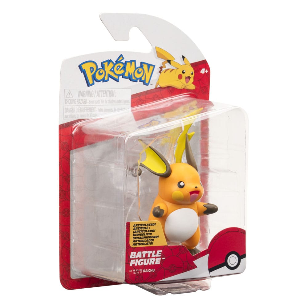 Pokémon figurine Battle Raichu 5 cm