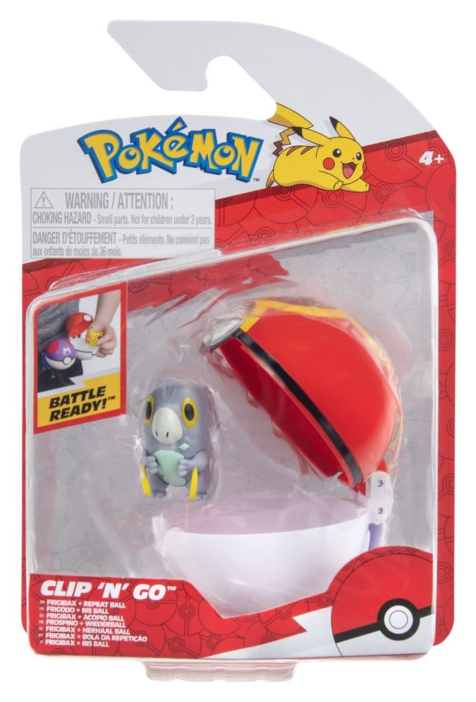 Pokémon Clip 'n' Go figurine d'action Wave 21 Frigodo & Bis Ball