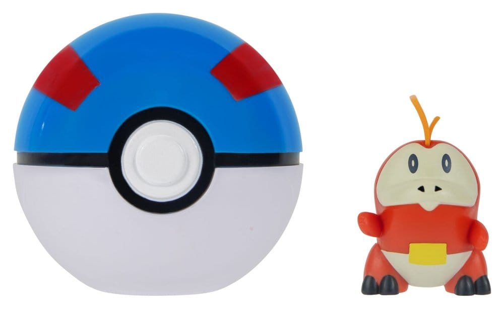 Pokémon Clip 'n' Go figurine d'action Chochodile & Super Ball