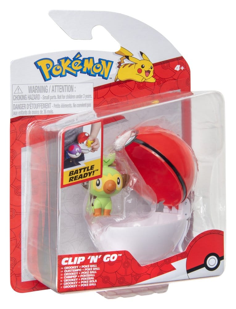 Pokémon Clip 'n' Go figurine d'action Wave 21 Ouistempo & Poké Ball