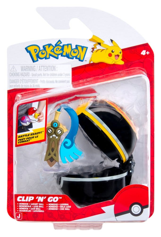 Pokémon Clip 'n' Go figurine d'action Wave 22 Monorpale & Luxe Ball