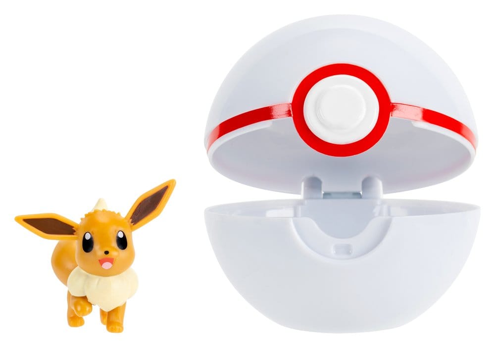 Pokémon Clip 'N' Go Évoli & Premier Ball