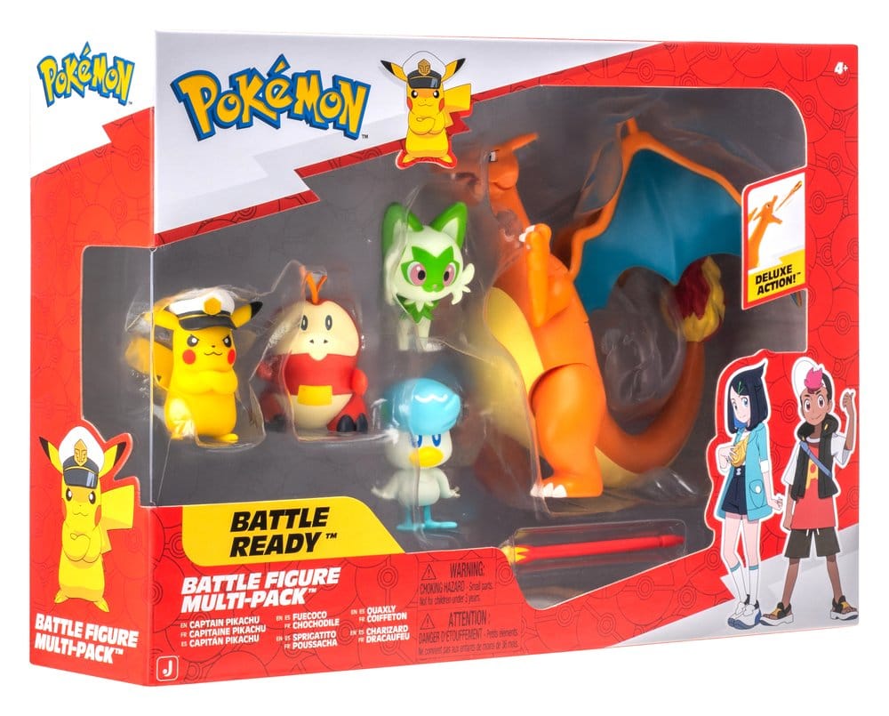 Pokémon Battle Figure figurines 6-Pack Multi-Pack