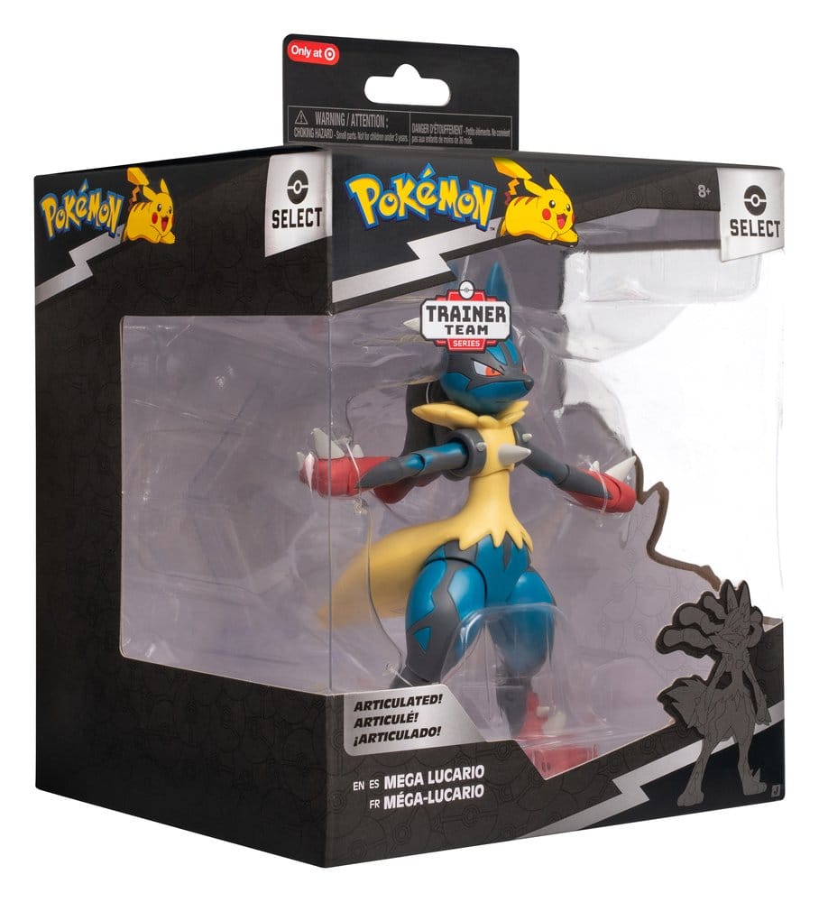 Pokémon Select figurine Super-Articulée Méga-Lucario