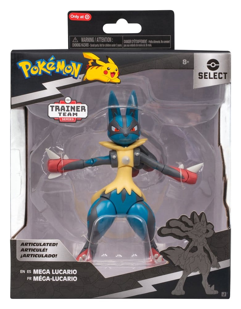 Pokémon Select figurine Super-Articulée Méga-Lucario