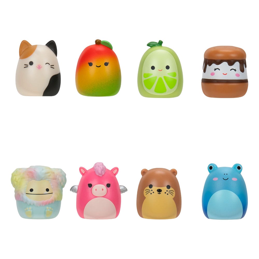 Squishmallow Squish a longs pack 8 mini figurines Style 2 3 cm