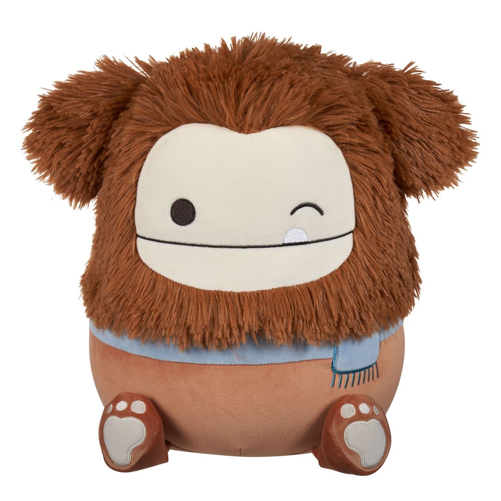 Squishmallows peluche Winking Brown Bigfoot with Scarf Benny 30 cm